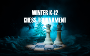 Students check out the CCPS winter chess tournament